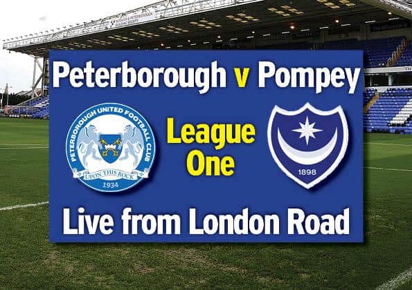 Pompey travel to Peterborough tonight in League One