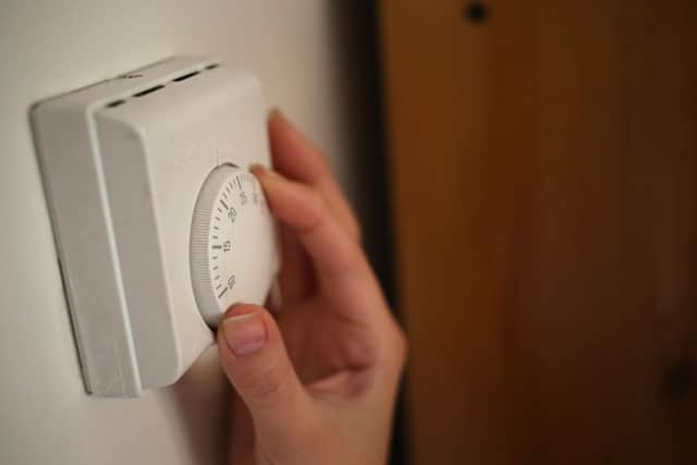 A central heating themostat.