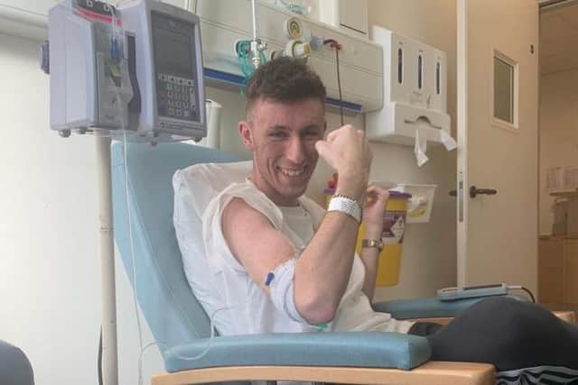 Bradley Coombes, who died from bowel cancer in February 2021
