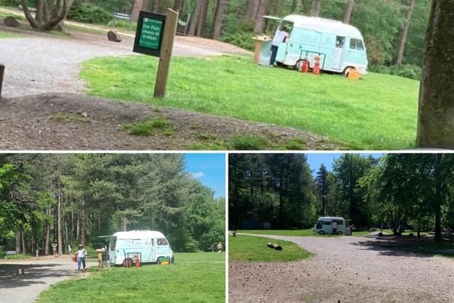Seahorse Coffee Bar after pitching up at Hundred Acre Wood in May.