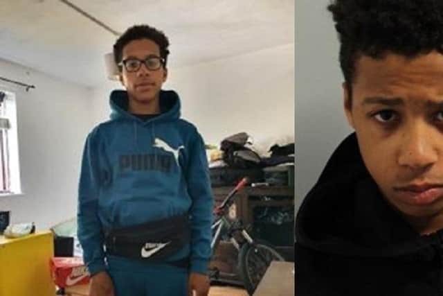 Thames Valley Police are 'increasingly concerned' for the welfare of missing Luca Rosario, 16, who has links to Hampshire. Picture: Thames Valley Police.