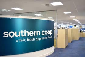 Southern Co-op reception sign.
Image submitted.