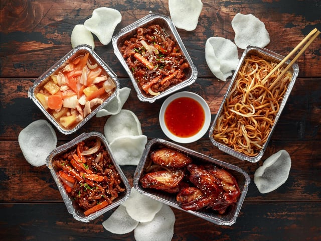 Here are some of the best Chinese takeaways in the area. 

Photo: Shutterstock