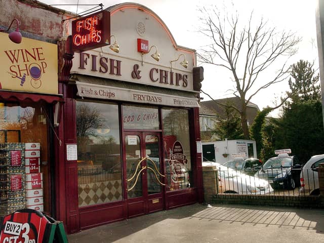 2006. Fryday's Fish and Chips at London Road, Purbrook, Waterlooville. Picture: Michael Scaddan 060315-0101