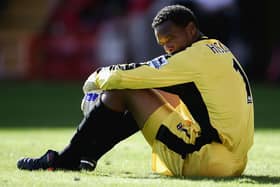 Shaka Hislop won the First Division title with Pompey in 2002-03   Picture: Paul Gilham/Getty Images