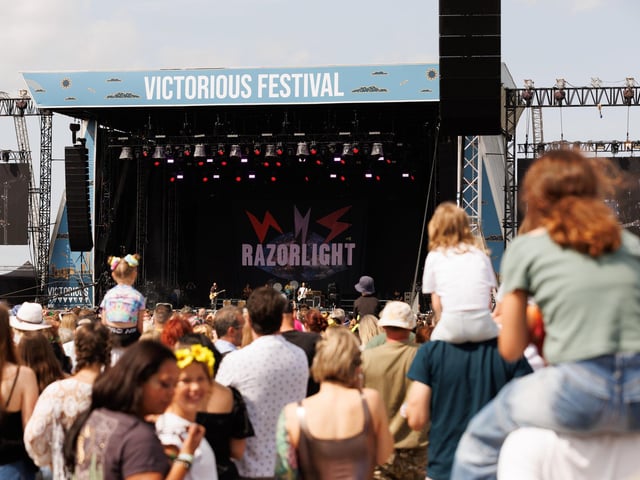 Crowds enjoy day one at Victorious Festival 2024, Friday, August 23.