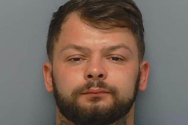 Jailed: Benn Glanville. Pic Hants police