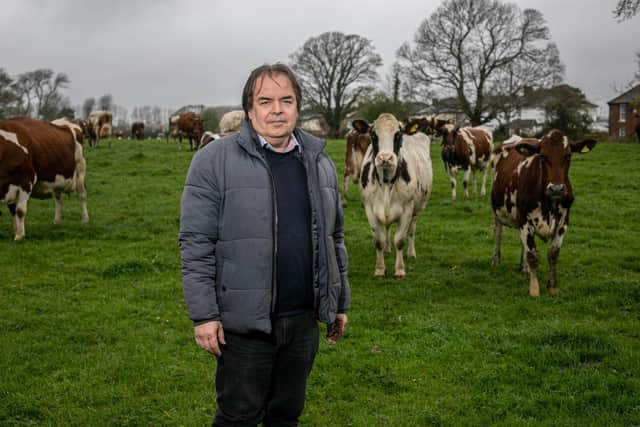 Mr Pike said farmers were struggling with the increasing costs of overheads. Picture: Habibur Rahman.