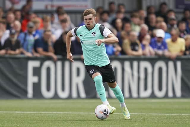 Zak Swanson is relishing the Pompey right-back sight after recovering from last season's frustrating injury. Picture: Jason Brown/ProSportsImages