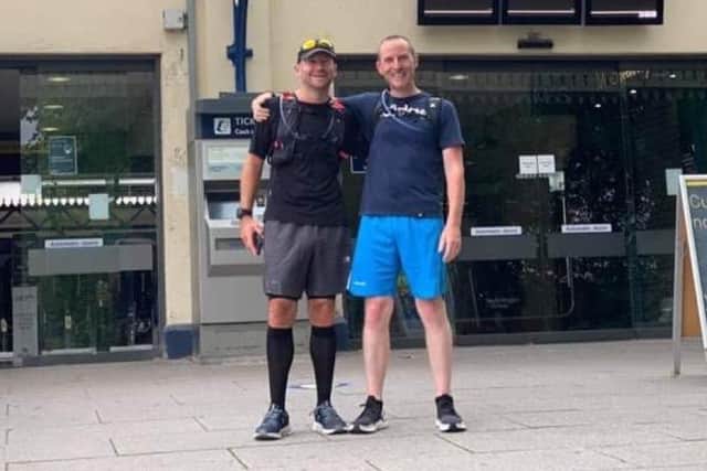 Matt Taylor and Niall Baker are taking on a 100-mile run along the South Downs Way to raise funds for Macmillan Cancer Care