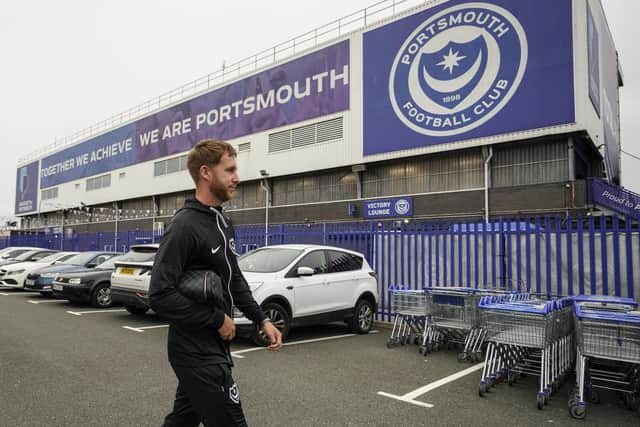 Pompey midfielder Ben Stevenson hast yet to be named in a league squad. Pic: Jason Brown.