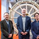 Professor Brad Beaven, Matthew Sheldon and Dr Karl Bell.