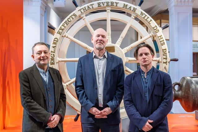 Professor Brad Beaven, Matthew Sheldon and Dr Karl Bell.