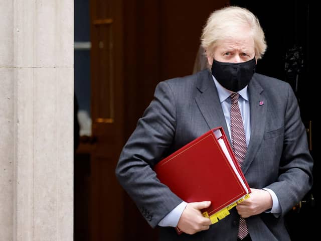 Prime Minister Boris Johnson and his Government have produced numerous U-turns in recent months. Now they need to produce another one if the National League South and North seasons are to be completed. Pic: Tolga Akmen/AFP via Getty Images)
