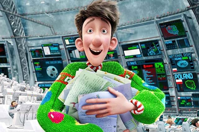 Arthur Christmas is being shown on TV this Christmas.
