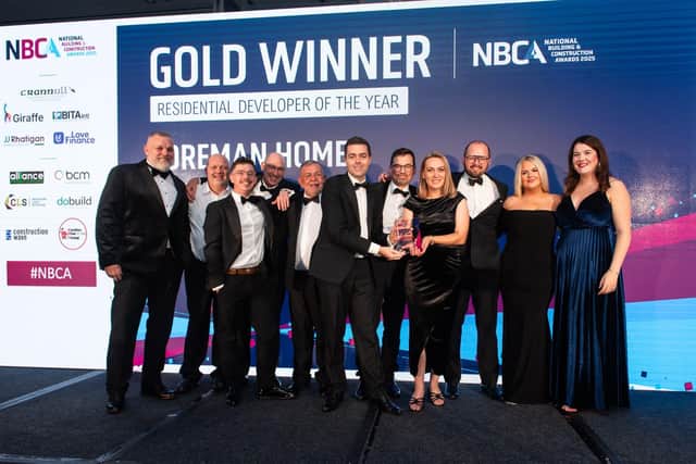 The Foreman Homes team at the NBCA's