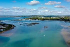 Langstone Harbour, where the trials are taking place.