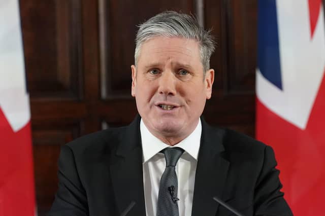 Labour Party leader Sir Keir Starmer