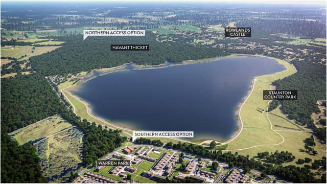 A visualisation of the reservoir