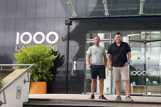 (L-R) James Taylor & Steve Rad, Co-Founders of Radweb
