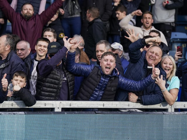 These Pompey fans clearly enjoyed their latest road trip.