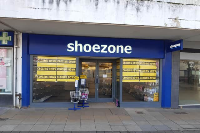 Shoe Zone in Waterlooville. Picture: Kelly Brown