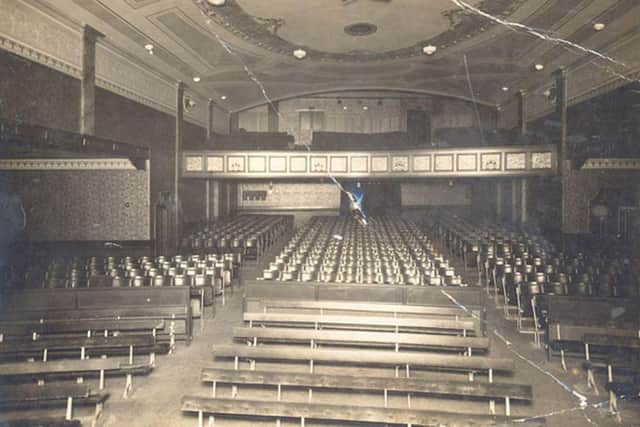 Inside the Criterion cinema in its heyday