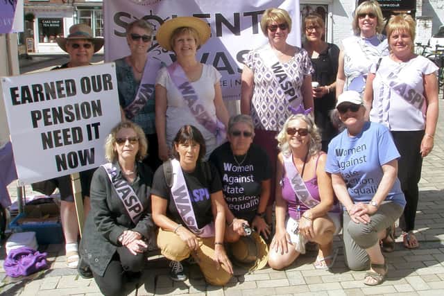 Members of the Solent Waspi group