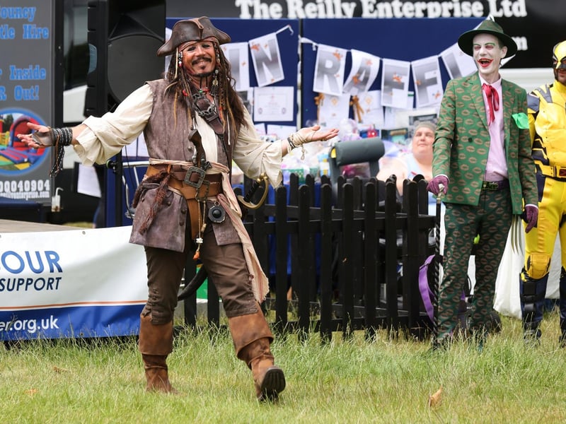 Walpole Park Summer Fayre, Gosport, Hampshire. Pictured is action from the event. Sunday 30th June 2024.Picture: Sam Stephenson.