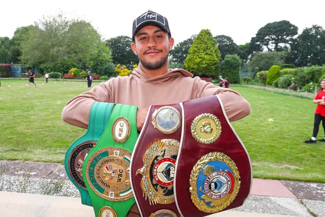Pompey fighter Mikey McKinson Picture: Stuart Martin (220421-7042)