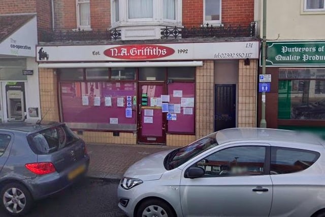 N.A. Griffiths Butchers, on Lee-on-the- Solent High Street, has a rating of five out of five from 41 reviews on Google.
