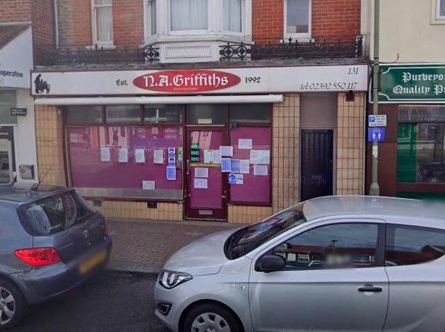 N.A. Griffiths Butchers, on Lee-on-the- Solent High Street, has a rating of five out of five from 41 reviews on Google.
