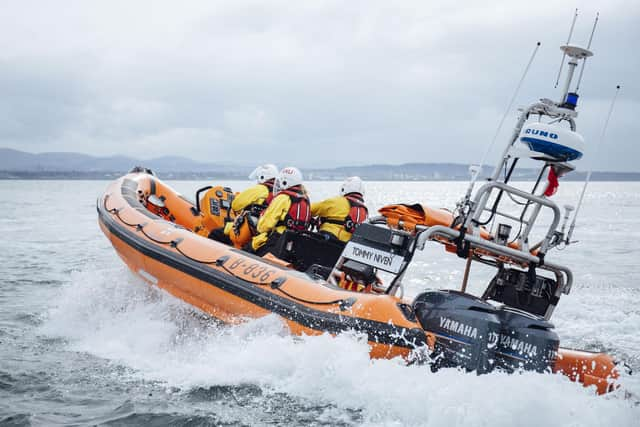 Gosport Lifeboat was deployed to rescue six people after their boat broke down in the Solent.