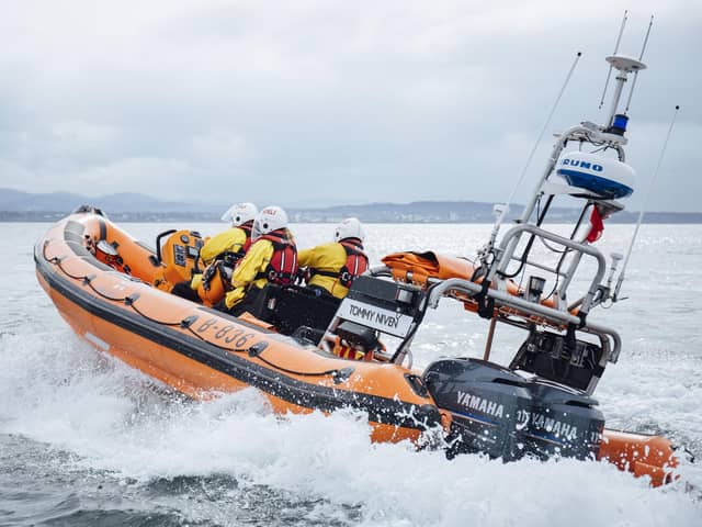 Gosport Lifeboat was deployed to rescue six people after their boat broke down in the Solent.
