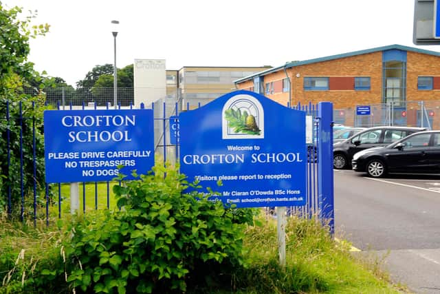Crofton School in Stubbington