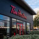 Exterior of Burnley's branch of Tim Horton's gives an idea of what the new Gosport branch will look like. Photo: Kelvin Stuttard