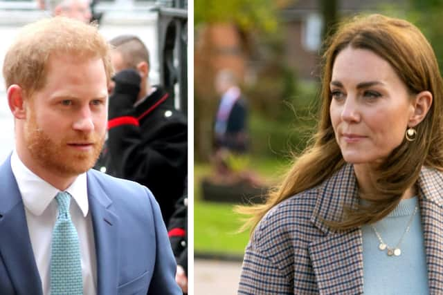 Prince Harry and the Duchess of Cambridge