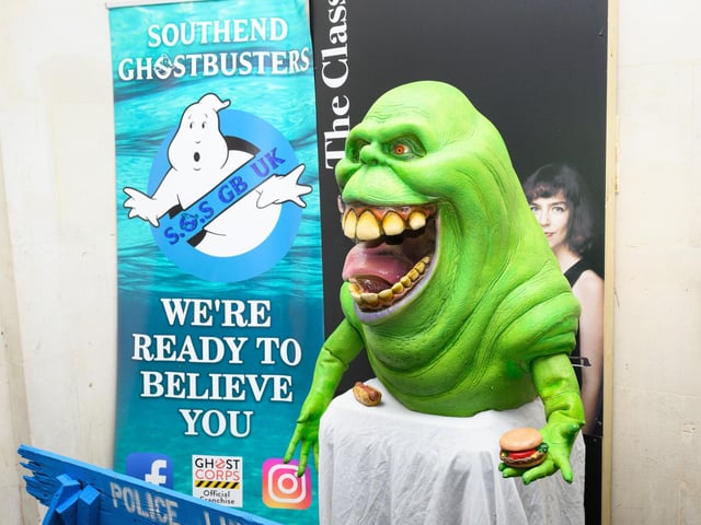 Slimer from Ghostbusters. Picture: Keith Woodland (110521-186)