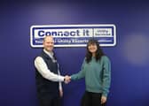 Dan Collins, Connect It Utility Services and Serena Vincent