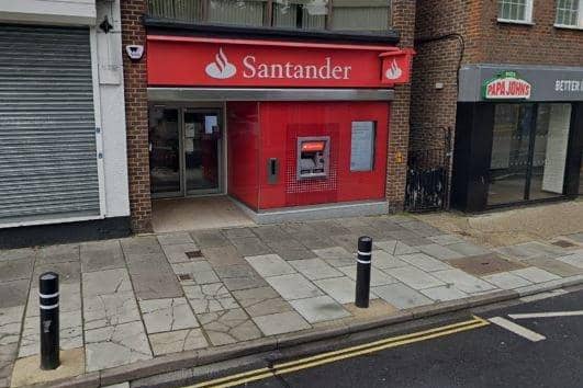 Santander in Cosham is due to close in August 