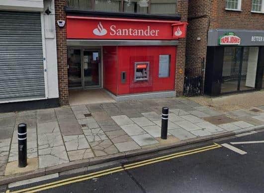 Santander in Cosham is due to close in August 