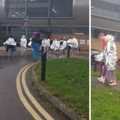Swimmers were evacuated.
Picture: Karl Jarvis