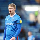 Andy Cannon made his 50th Pompey appearance in last week's 2-0 win over Peterborough after almost two years at Fratton Park. Picture: Joe Pepler