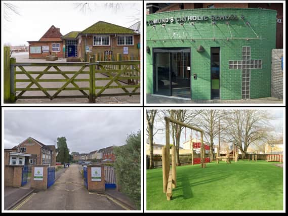 These are the best rated schools in our area, according to Ofsted