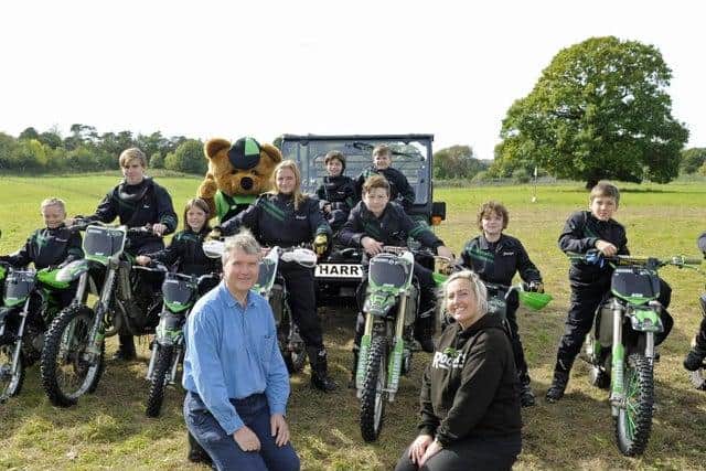 Cllr Sean Woodward has faced a conduct panel following his work with The Rockets motorcycle display and its former director, Joanne Bull (right).