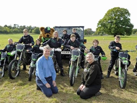 Cllr Sean Woodward has faced a conduct panel following his work with The Rockets motorcycle display and its former director, Joanne Bull (right).