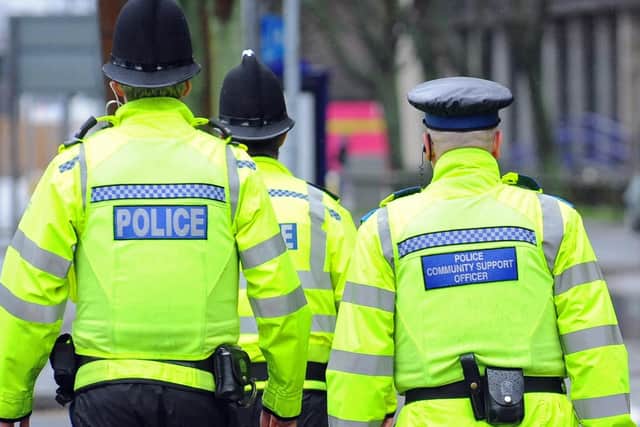Four people have been injured at a car meet in Portsmouth
