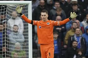 Keeper Josh Griffiths has returned to parent club West Brom after his loan spell at Pompey was cut short