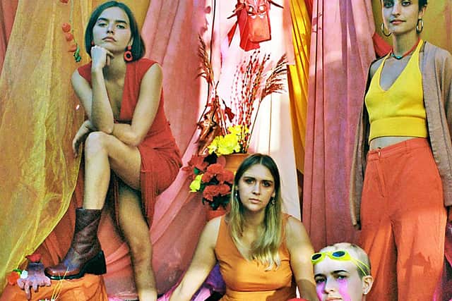 Goat Girl, featuring Holly Mullineaux from Portsmouth, second from left.