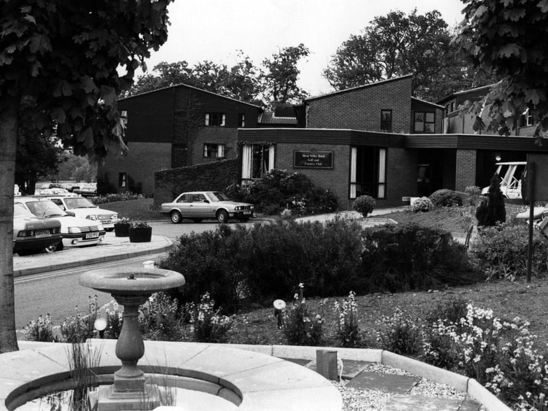 The entrance to Meon Valley Country Club on May 26, 1990. The News PP3784